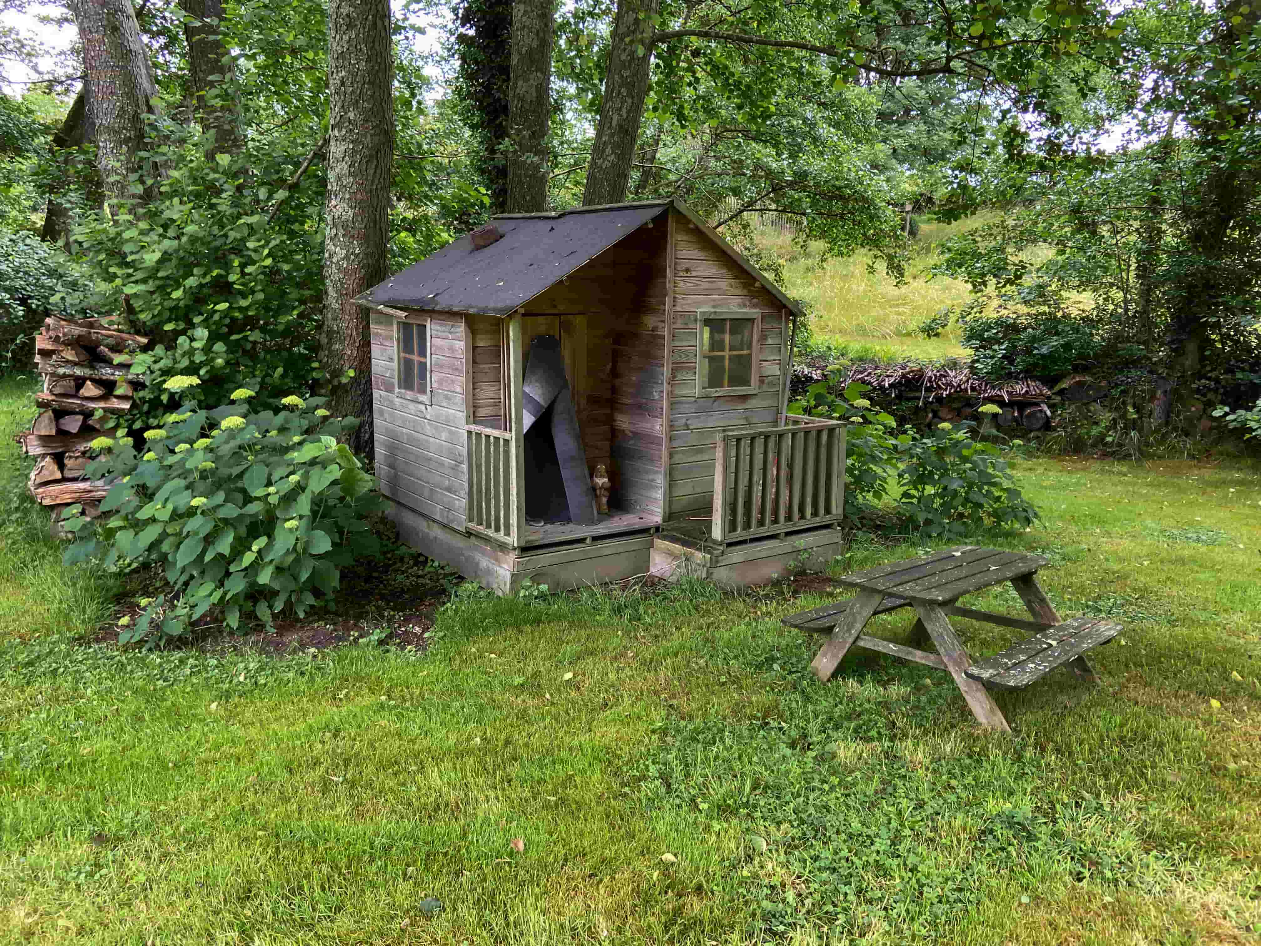 Construire une cabane de jardin pour enfants